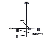 Люстра подвесная Ambrella COMFORT LineTech FL51689 48Вт 8 лампочек LED