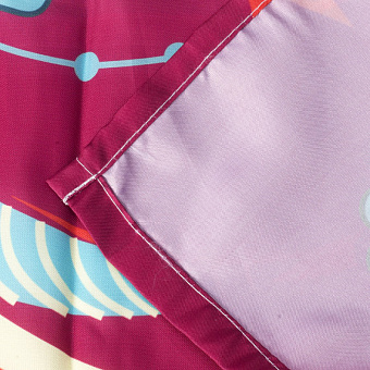 Шторка для ванной WASSERKRAFT Isen 180х180см мультицвет