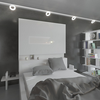 Трековый светильник Elektrostandard Spila a056373 85079/01 12Вт LED белый для однофазного трека