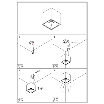 Светильник потолочный Maytoni Alfa LED C065CL-L12W3K-D 12Вт LED
