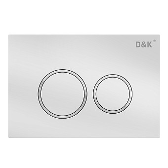 Панель смыва D&K DB1529016 белый