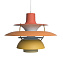 Светильник подвесной Loft It Floret 10113 Orange 40Вт E27