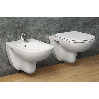 Унитаз подвесной IDEAL STANDARD TEMPO T331101 ободковый без сиденья