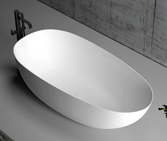 Ванна акриловая Abber AB9211 170х80см отдельностоящая