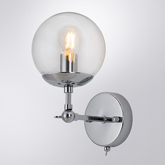 Светильник настенный Arte Lamp BOLLA A1664AP-1CC 60Вт E14