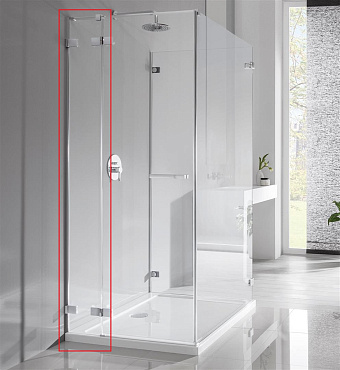 Левая стенка душевого угла RADAWAY Euphoria 383240-01L 200х34,3см стекло прозрачное