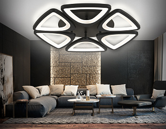 Люстра потолочная Ambrella ACRYLICA Original FA4495 84Вт 6 лампочек LED