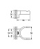 Крючок GROHE Selection 41049EN0 серый