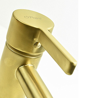 Смеситель для биде Paini Brera 74PJ304 золото брашированное