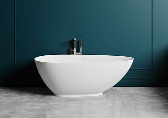 Ванна каменная SALINI PAOLA 101612GRH S-Sense глянцевая 172х82см отдельностоящая