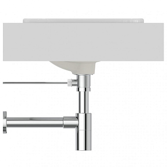 Раковина встраиваемая сверху IDEAL STANDARD CONNECT E505701 50х38см