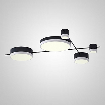 Люстра потолочная ImperiumLOFT Chute 207927-23 72Вт 5 лампочек LED