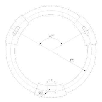 Светильник потолочный Arlight Rondo 034814 40Вт LED