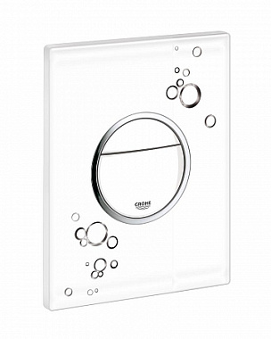 Панель смыва GROHE Nova Cosmopolitan 38847LI0 белый/хром