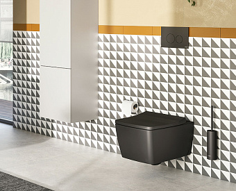 Унитаз подвесной VITRA Metropole 7672B083-0101 безободковый без микролифта