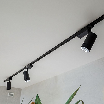 Трековый светильник Elektrostandard Baril a046185 LTB47 40Вт LED чёрный для однофазного трека