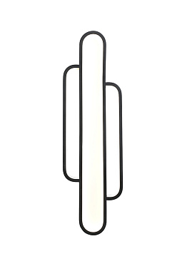 Бра CRYSTAL LUX SOBRE SOBRE AP35W LED H600 V1 BLACK 35Вт LED