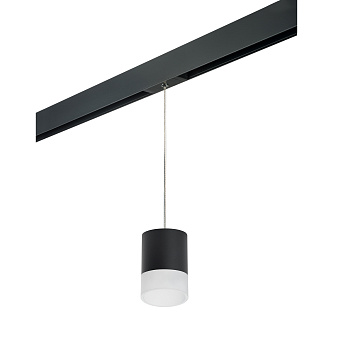 Трековый светильник Lightstar Rullo PRORP348781 15Вт GX 5.3 матовый чёрный для однофазного трека
