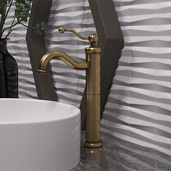 Смеситель для раковины Paini Duomo 88F3211LLSSR старая бронза