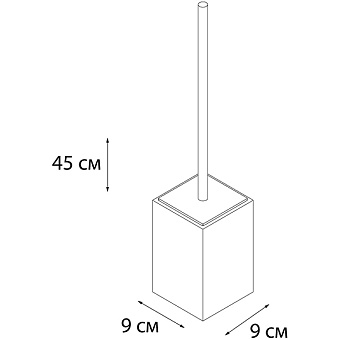 Ёршик FIXSEN Sole FX-301-5 бежевый/хром