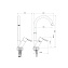 Смеситель для кухни IDDIS Kitchen Line K11SB0Ji05 поворотный излив хром