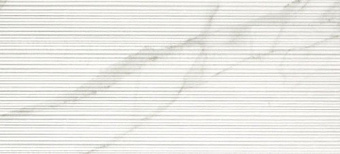 Настенная плитка FAP CERAMICHE Roma Diamond fPQI Line Statuario Brillante 120х50см 1,8кв.м. глянцевая