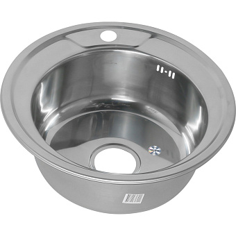 Мойка кухонная MELANA 490 017 N(*16) 49х49см хром