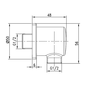 Шланговое подключение LEMARK LM5983CW белый/хром