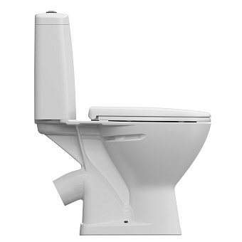 Унитаз напольный CERSANIT JUST S-KO-JUS031-3/6-PL-w ободковый с микролифтом