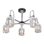 Люстра потолочная Eurosvet Tenia 70090/5 графит 60Вт 5 лампочек E14