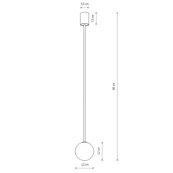 Светильник подвесной Nowodvorski Kier M 10307 12Вт G9