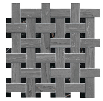 Керамическая мозаика Atlas Concord Италия Marvel Dream AOVL Morning Sky Basket Weave Matt 30,5х30,5см 0,558кв.м.