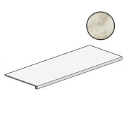 Плитка для ступеней Atlas Concord Италия Marvel Edge AFCR Royal Calacatta Scalino Lap. 33х150см 0,495кв.м. полуматовая