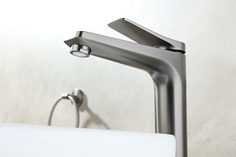 Смеситель для раковины LEMARK Bronx LM3709GM графит