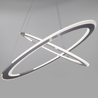 Светильник подвесной Eurosvet VIRTUS 90231/2 серебро 145Вт LED