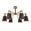Люстра потолочная Arte Lamp THOMAS A7032PL-6BK 60Вт 6 лампочек E27