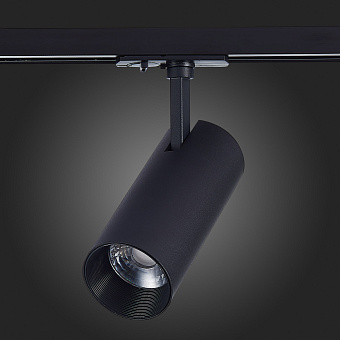 Трековый светильник ST Luce MONO ST350.446.15.36 15Вт LED матовый чёрный для однофазного трека