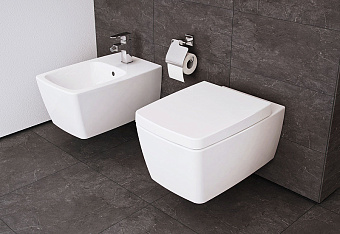 Унитаз подвесной VITRA Metropole 7672B003-0075 безободковый без микролифта