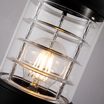 Светильник фасадный Arte Lamp COPPIA A5217FN-1BK 20Вт IP44 E27 чёрный