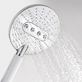 Душевой гарнитур WASSERKRAFT A044 бежевый/хром