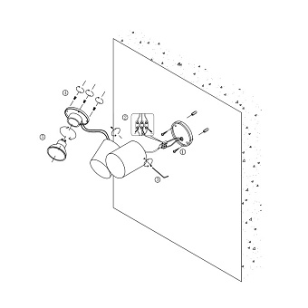 Светильник настенный Maytoni Wall Street O010WL-01B 50Вт GU10