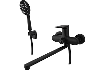 Смеситель для ванны Maxonor MN2271-7 чёрный