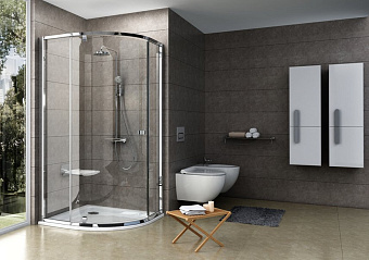 Угловое ограждение RAVAK Pivot PSKK10 376AA101Z1 190х100см стекло белый
