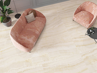 Полированный керамогранит PERONDA CERAMICAS Museum Lumina 19254 бежевый 120х60см 1,44кв.м.