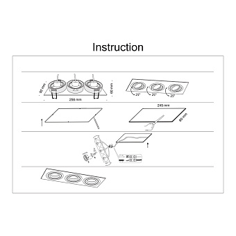 Светильник точечный встраиваемый Maytoni Atom DL024-2-03B 50Вт GU10