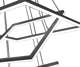 Люстра подвесная KINK Light Альтис 08201,19(4000К) 110Вт 3 лампочек LED