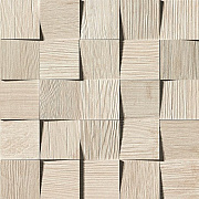 Керамическая мозаика Atlas Concord Италия Axi AMV7 White Pine Mosaico 3D 35х35см 0,735кв.м.