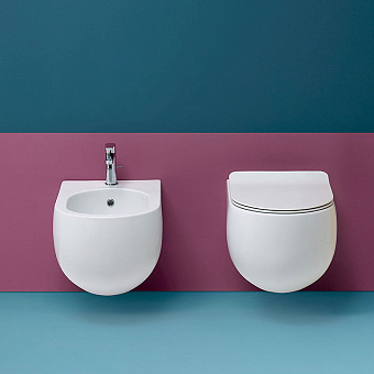 Биде подвесное Kerasan Flo 312330