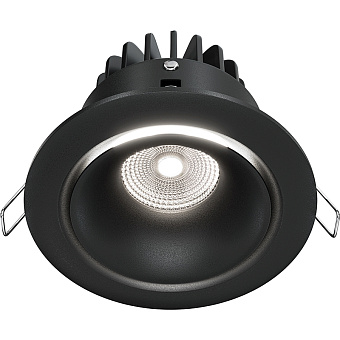 Светильник точечный встраиваемый Maytoni Yin DL031-L12W4K-B 12Вт LED