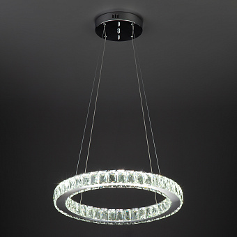 Светильник подвесной Eurosvet Grasia 90023/1 хром 18Вт LED